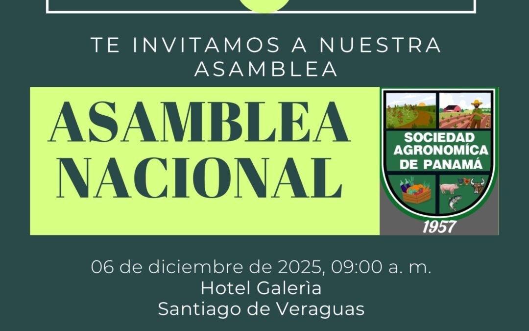 ASAMBLEA NACIONAL DEL SAP / 6 de Diciembre de 2025 / Hotel Galería, Santiago de Veraguas